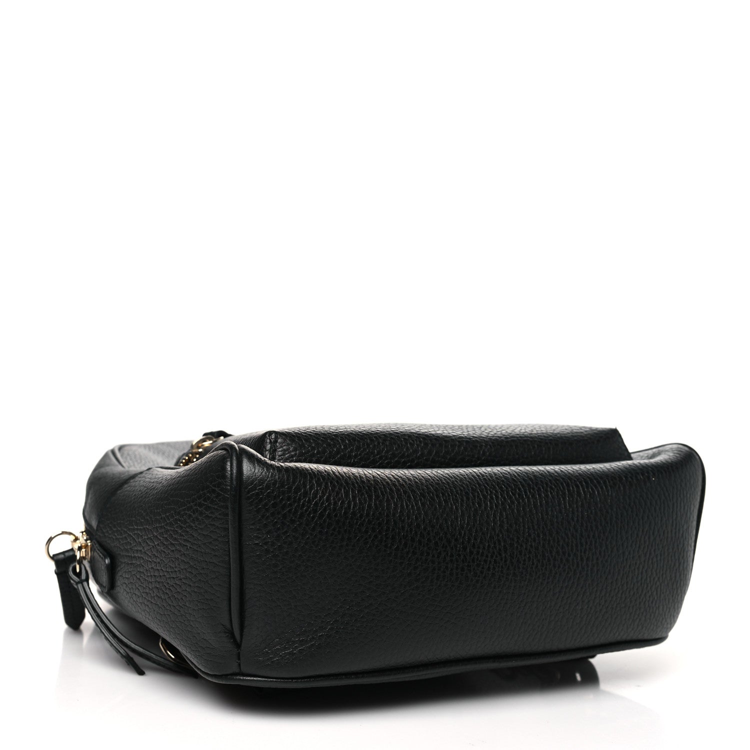 Gucci Pebbled Calfskin Soho Chain Backpack Black 4 of 10