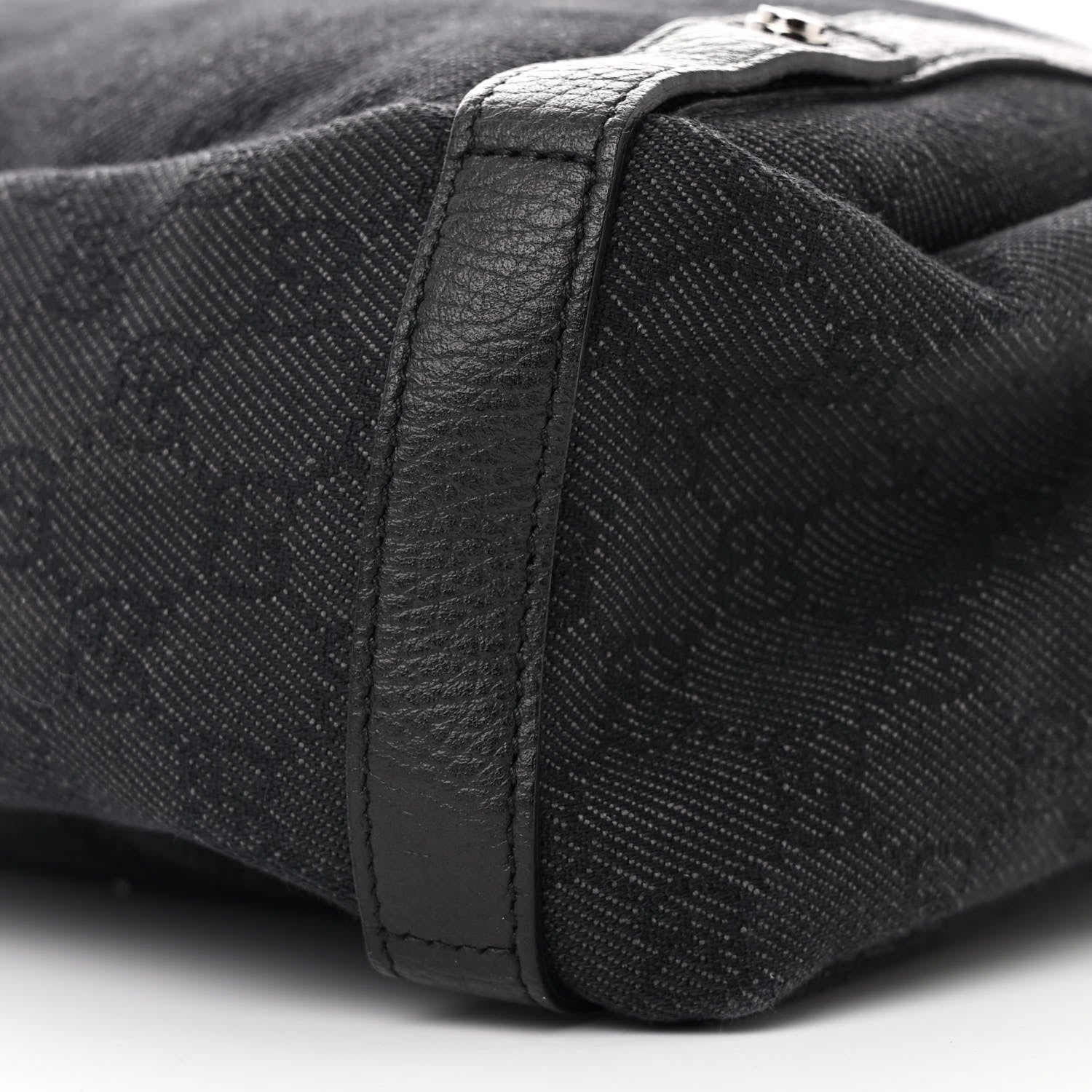 Gucci Monogram Medium Abbey Shoulder Bag Black 10 of 10