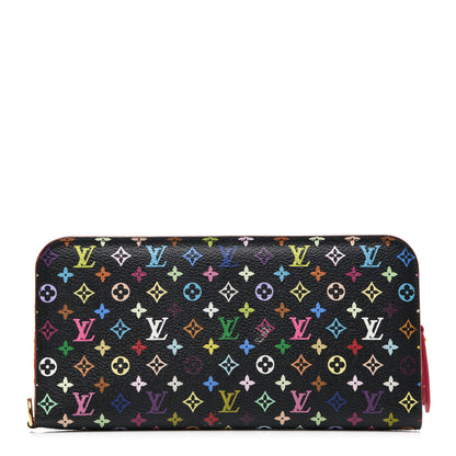 Louis Vuitton Monogram Multicolor Insolite Wallet Black Grenade 1 of 10