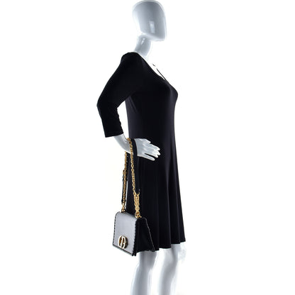 Christian Dior Calfskin Braided 30 Montaigne Chain Flap Bag Black 3 of 18