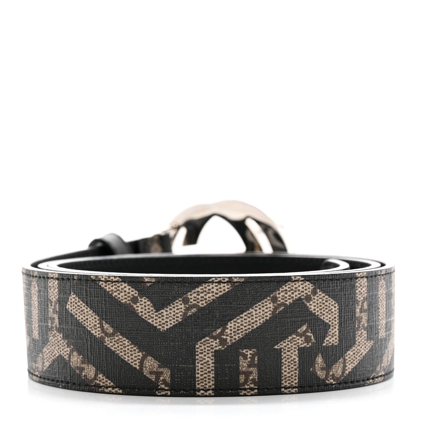GG Supreme Monogram Interlocking G Belt 100 40