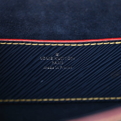 Louis Vuitton Epi Twist Shoulder Bag MM Indigo Piment 6 of 10