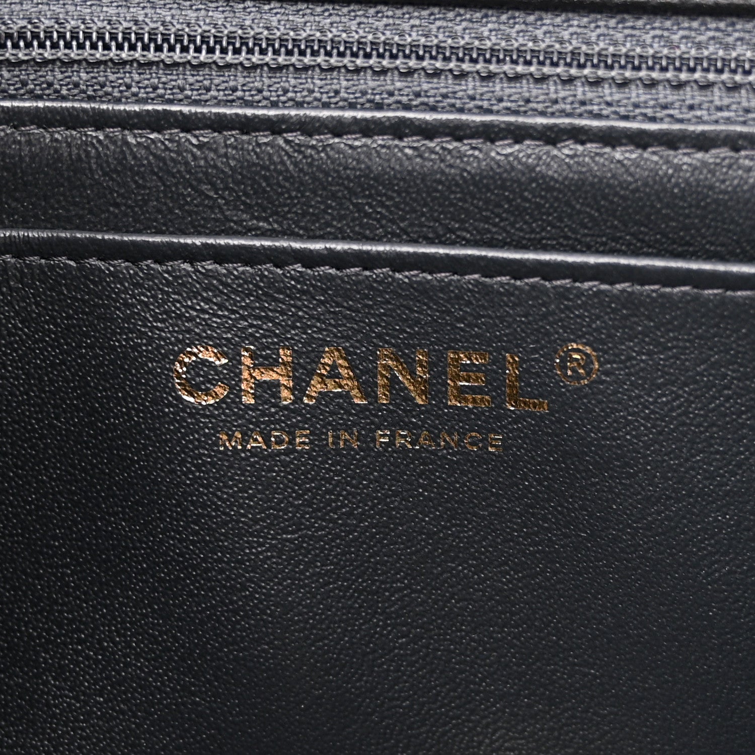 Chanel Caviar Quilted Mini Rectangular Flap Dark Grey 6 of 11