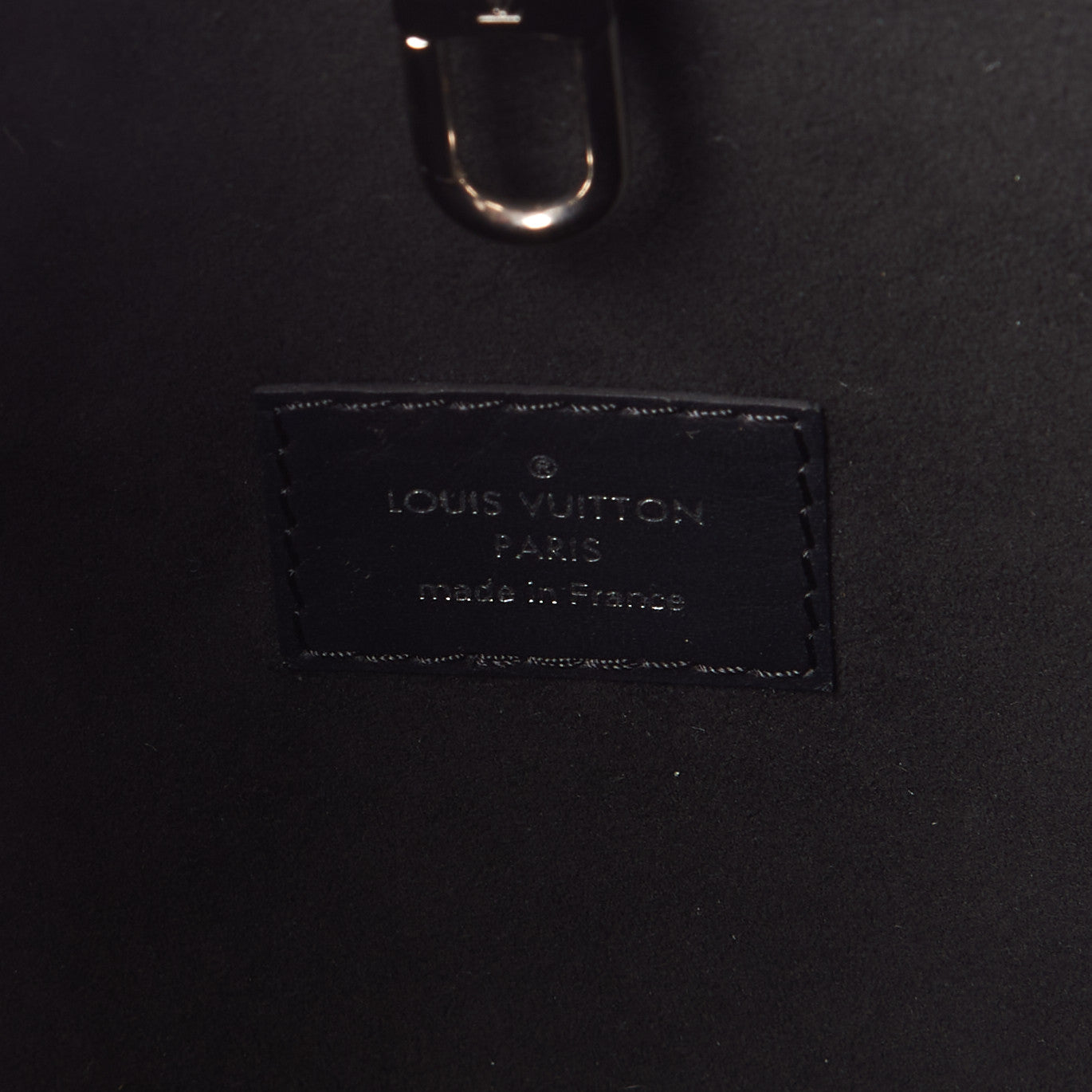 Louis Vuitton Epi Neverfull MM Black 9 of 9