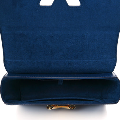 Louis Vuitton Epi Twist Shoulder Bag MM Indigo 5 of 10