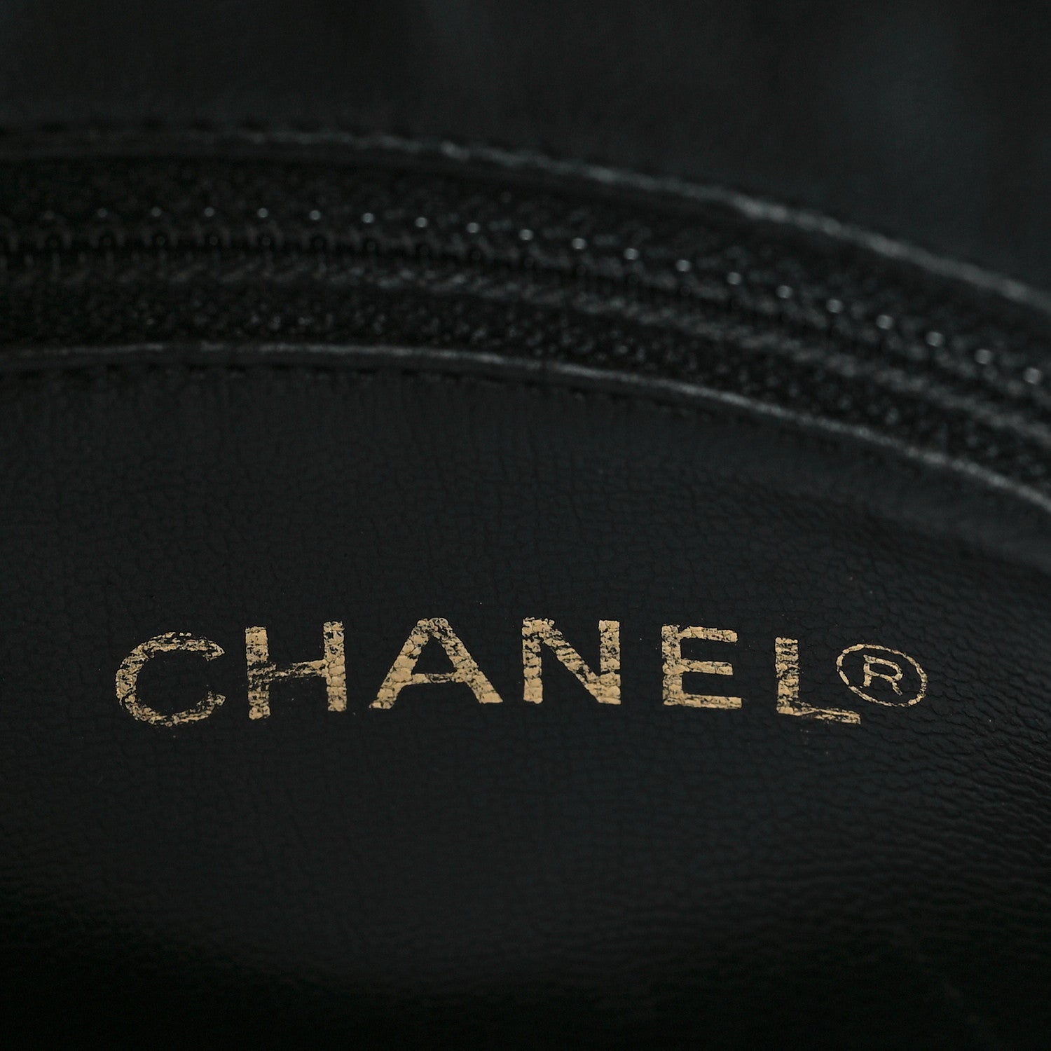 Chanel Caviar CC Shoulder Bag Black 5 of 9