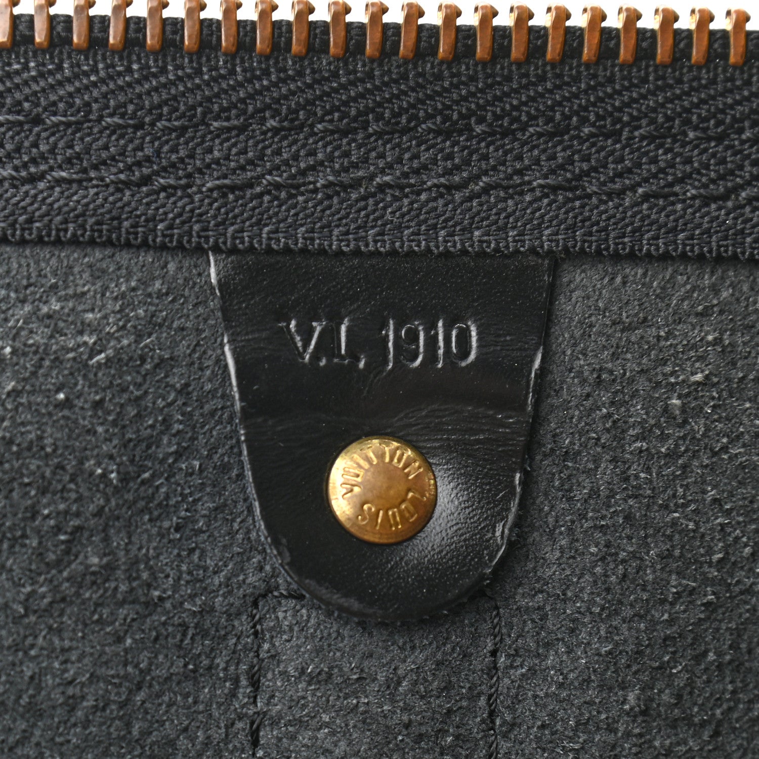 Louis Vuitton Epi Keepall 50 Black 7 of 13
