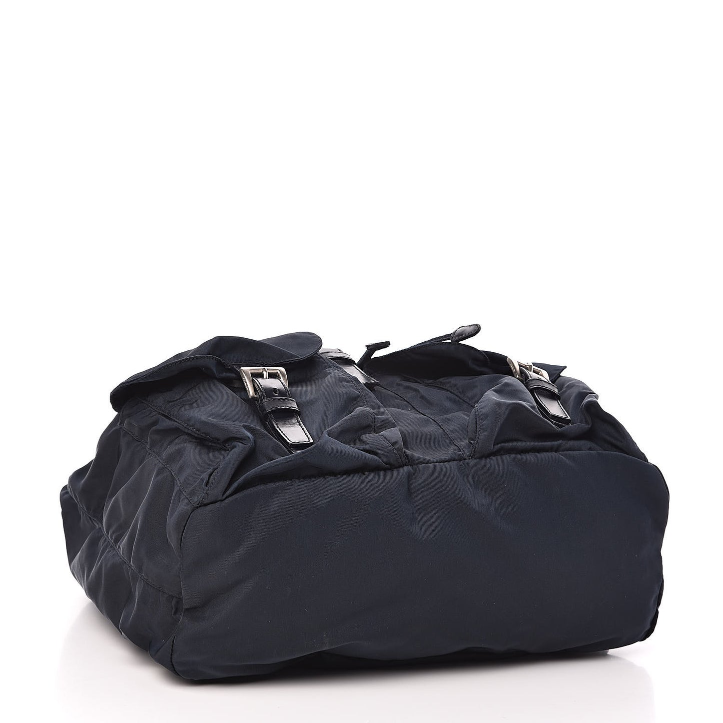 Nylon Vela Medium Backpack Bluette