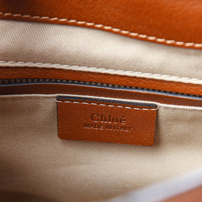 Chloe Calfskin Small Owen Flap Bag Caramel 5 of 8