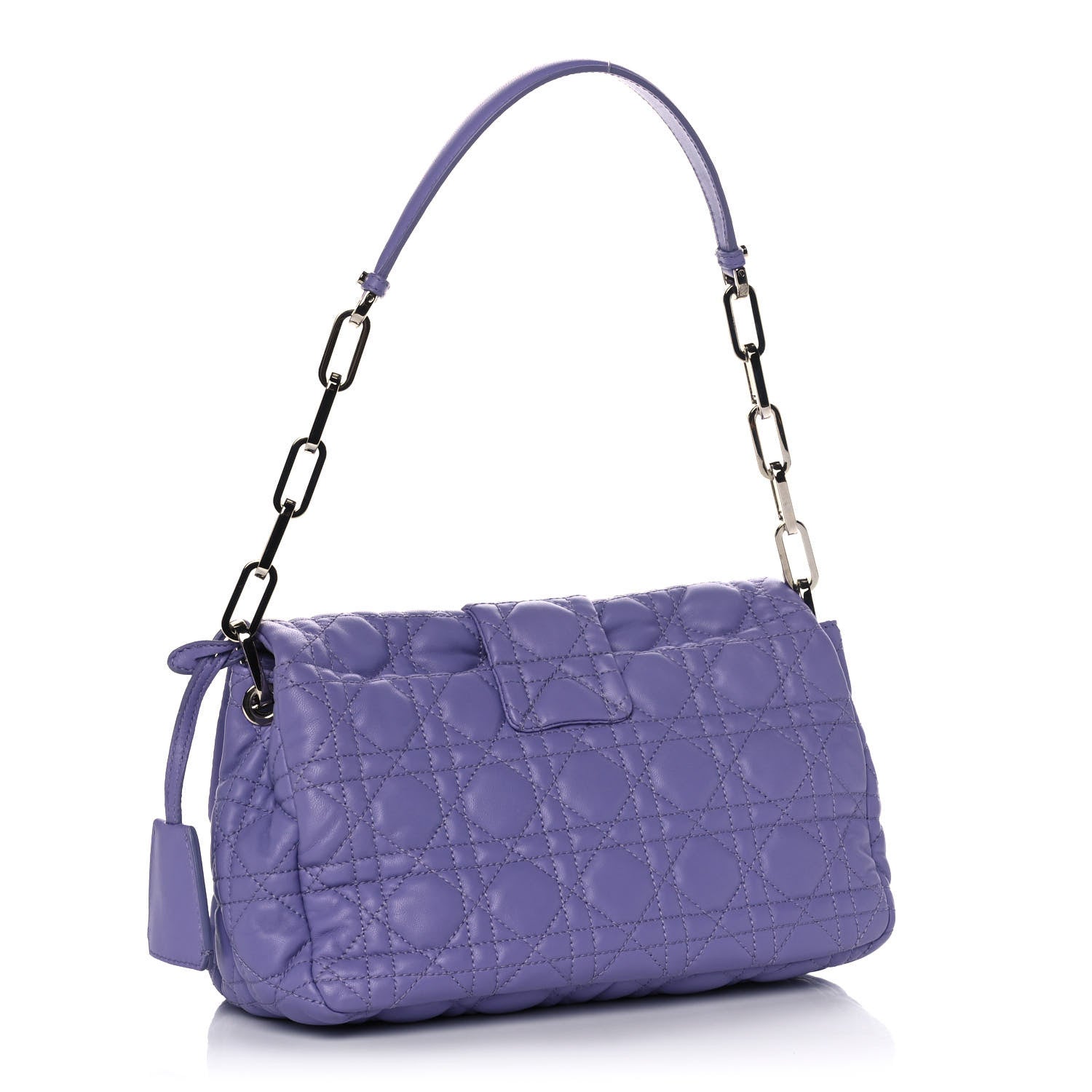 Christian Dior Cannage New Lock Flap Lilac 3 of 15