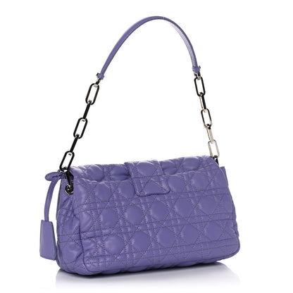 Christian Dior Cannage New Lock Flap Lilac 3 of 15