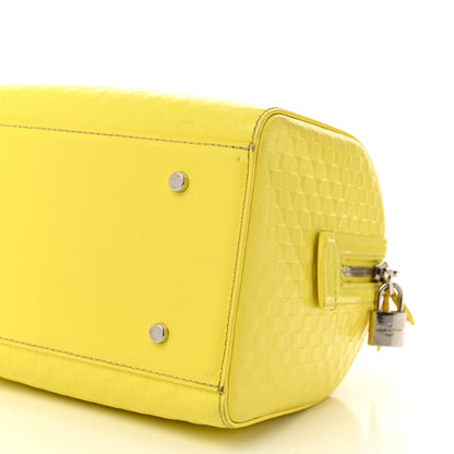 Louis Vuitton Damier Facette Speedy Cube PM Yellow 10 of 16