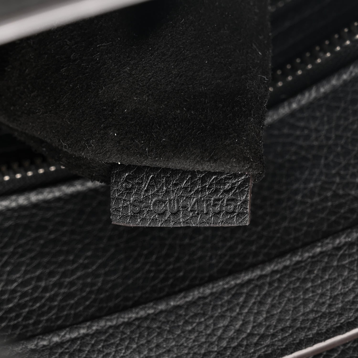 Celine Drummed Calfskin Micro Luggage Black 7 of 12