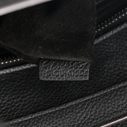 Celine Drummed Calfskin Micro Luggage Black 7 of 12