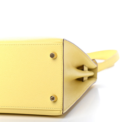 Hermes Epsom Kelly Sellier 28 Jaune Poussin 9 of 11