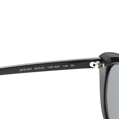Prada Cat Eye Ultravox Sunglasses SPR 02V Black 4 of 5