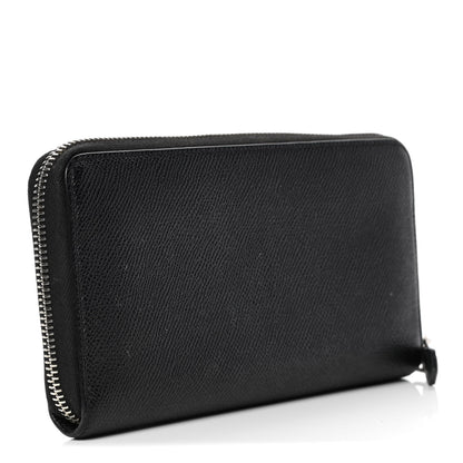 Givenchy Textured Coated Canvas Pandora Zip Around Wallet Black 2 of 6