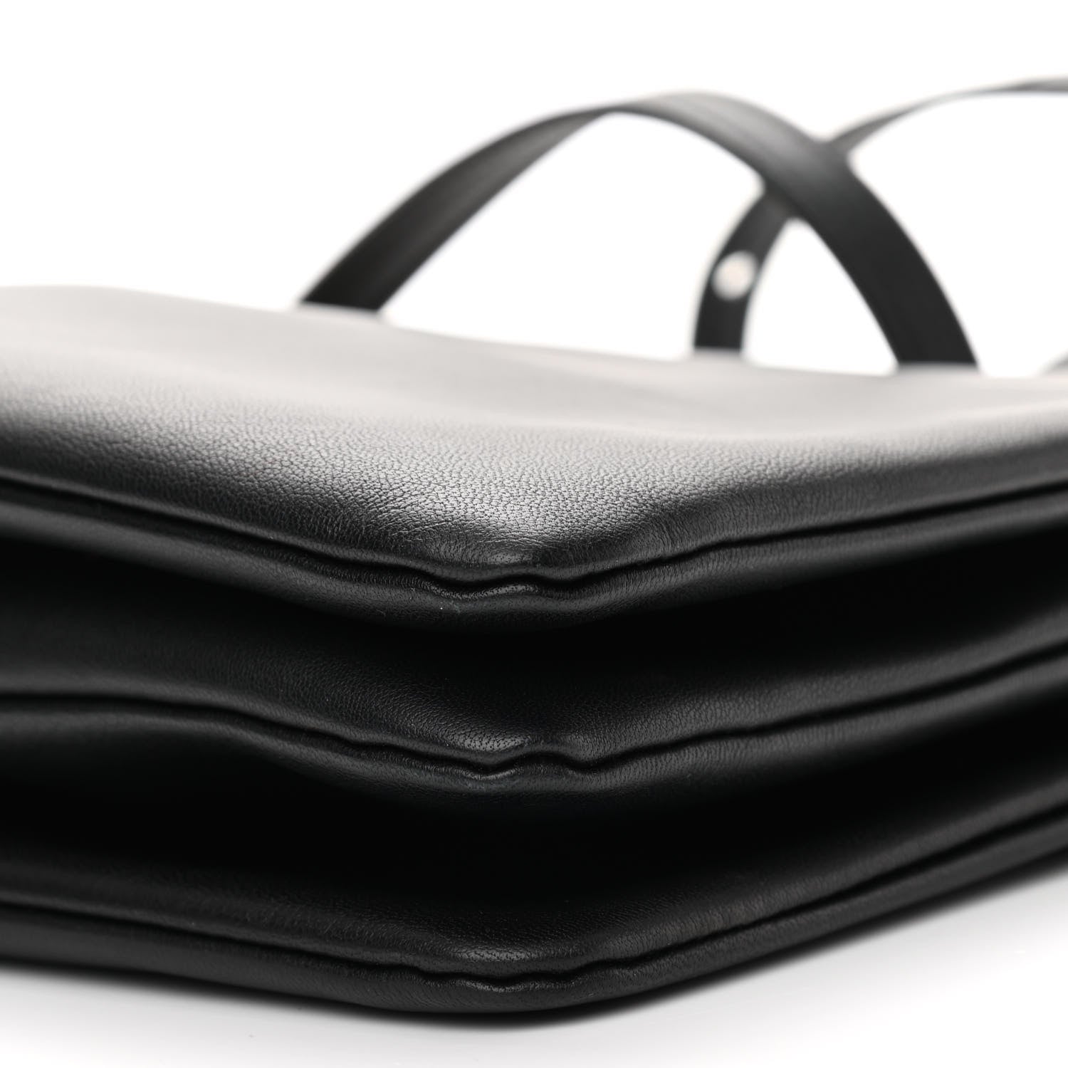 Celine Lambskin Small Trio Crossbody Bag Black 11 of 11