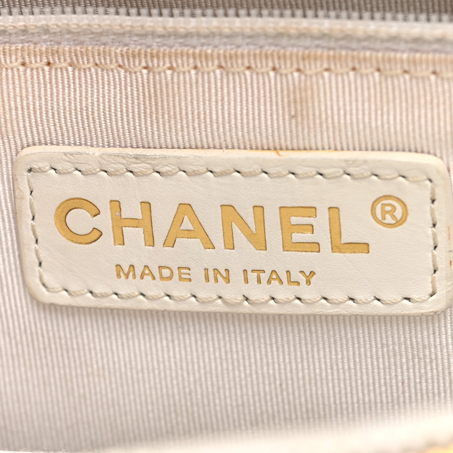 Chanel Caviar Quilted Grand Shopping Tote GST White 6 of 10