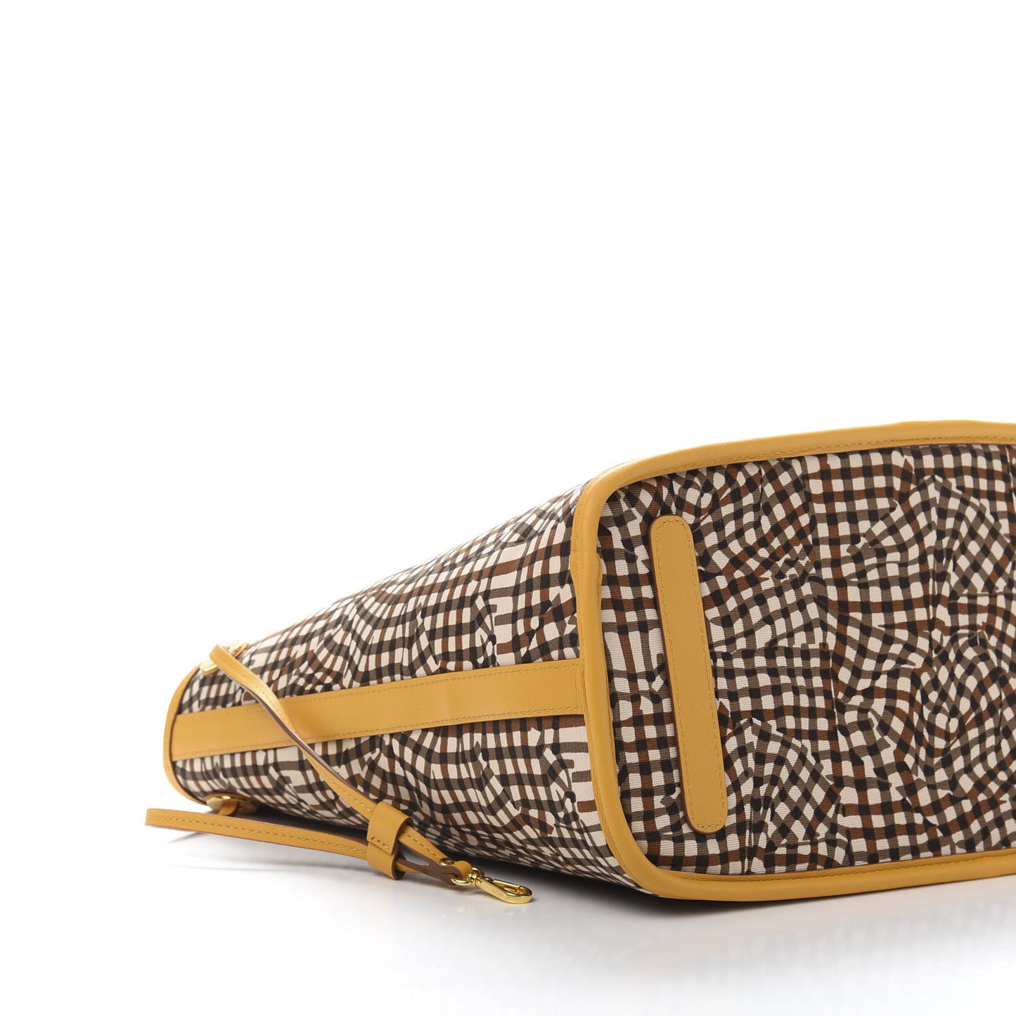 Visetos Medium Liz Reversible Shopper Tote Cognac Yellow