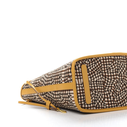 MCM Visetos Medium Liz Reversible Shopper Tote Cognac Yellow 13 of 15