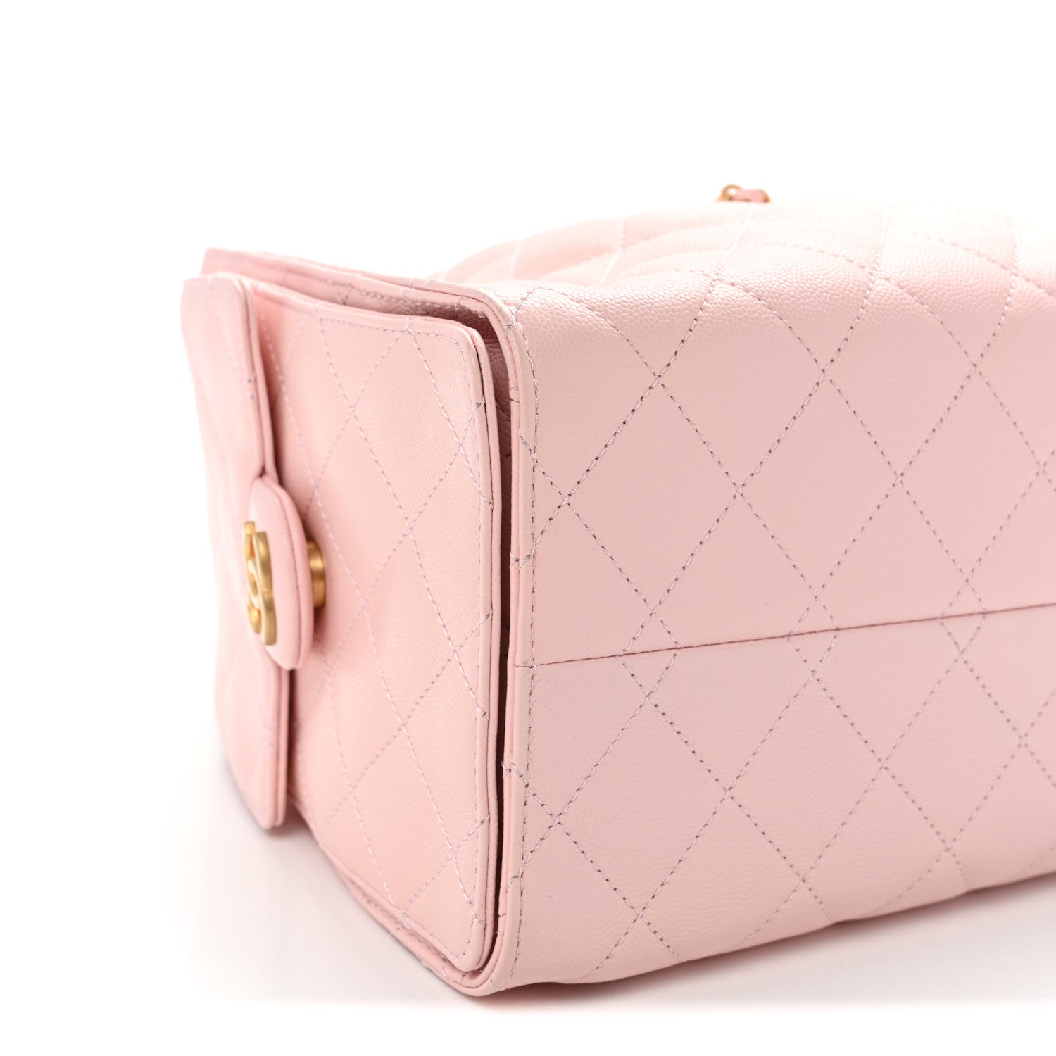 Chanel Caviar Quilted Small Chanel 25 Handbag Light Pink 8 of 10
