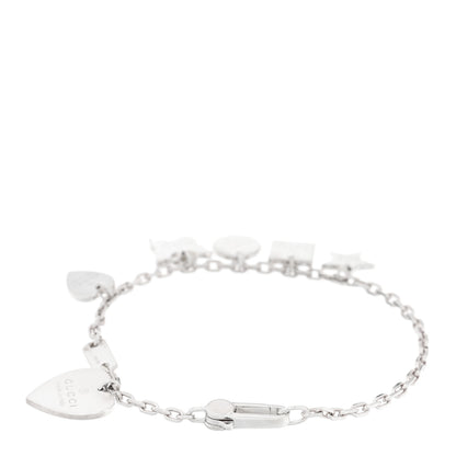 Gucci Sterling Silver Trademark Charm Bracelet 2 of 3