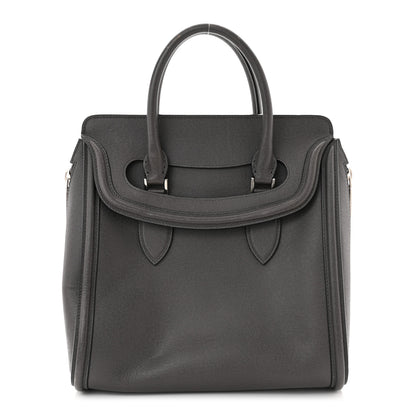 Alexander McQueen Grain Calfskin Heroine Grey 1 of 13