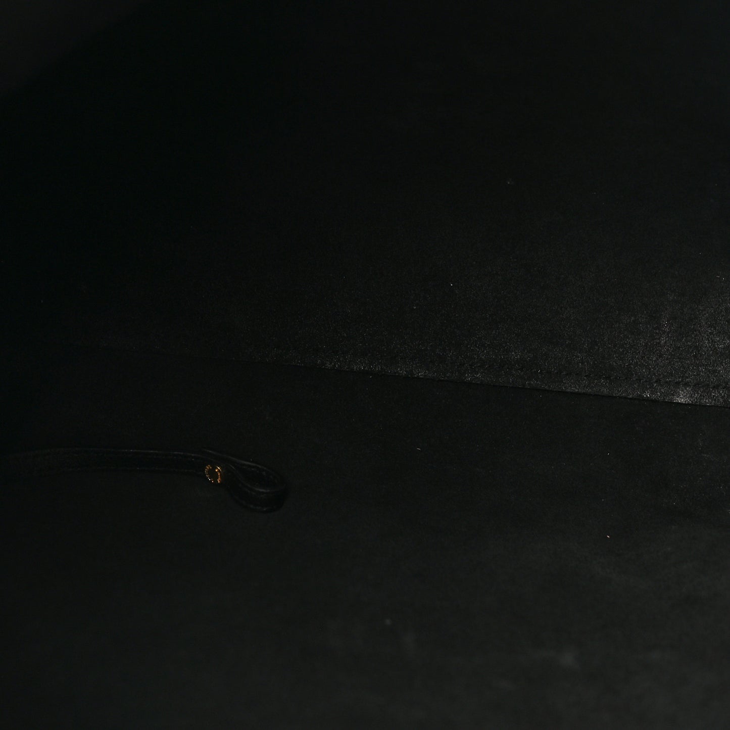 Calfskin North-South Shopping Tote Black