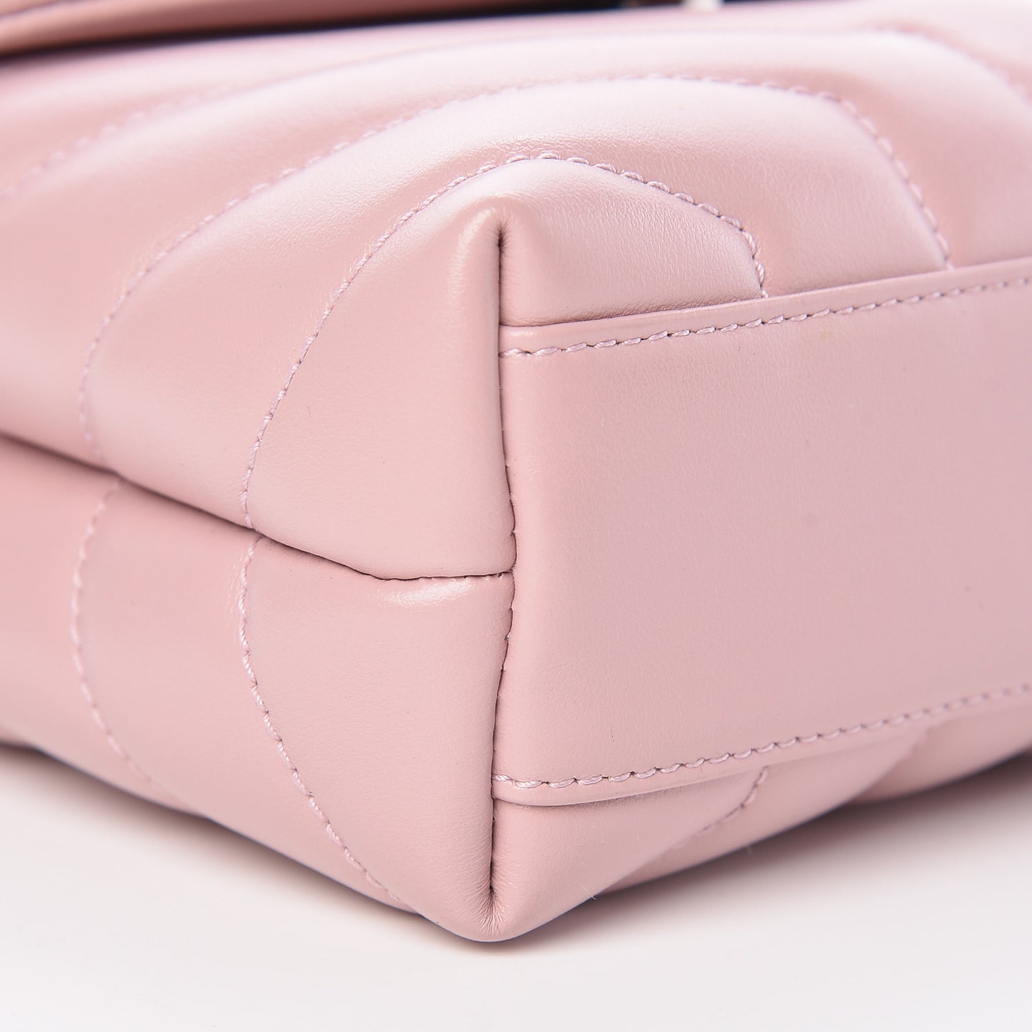 Calfskin Y Quilted Monogram Toy Loulou Crossbody Bag Tender Pink