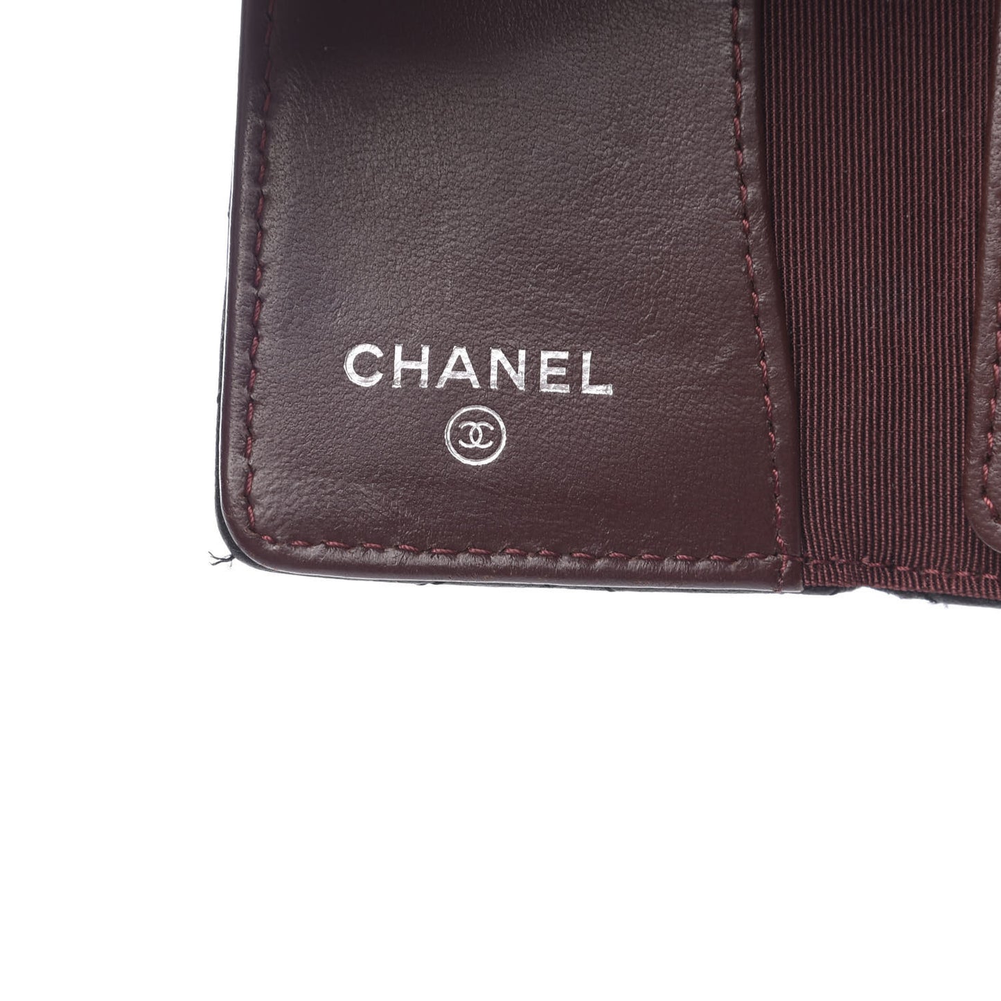 Lambskin Quilted 6 Key Holder Black