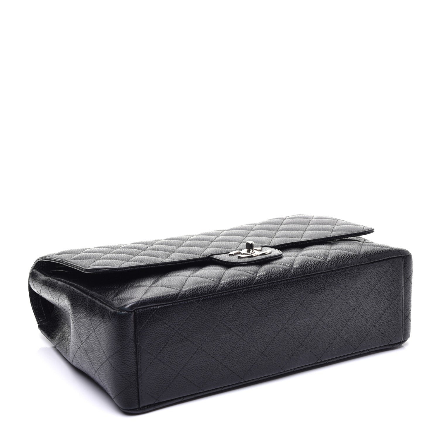 Chanel Caviar Quilted Maxi Double Flap Black 5 of 12