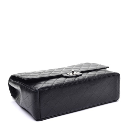 Chanel Caviar Quilted Maxi Double Flap Black 5 of 12