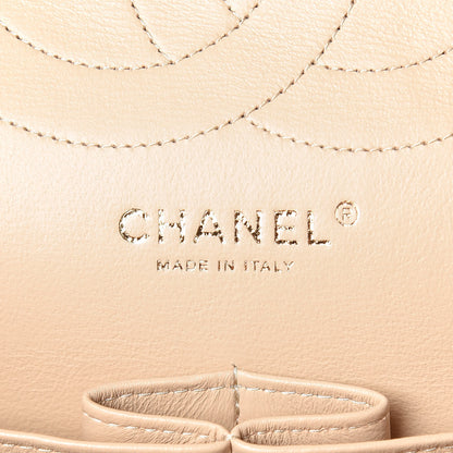 Chanel Caviar Quilted Jumbo Double Flap Beige Clair 6 of 9