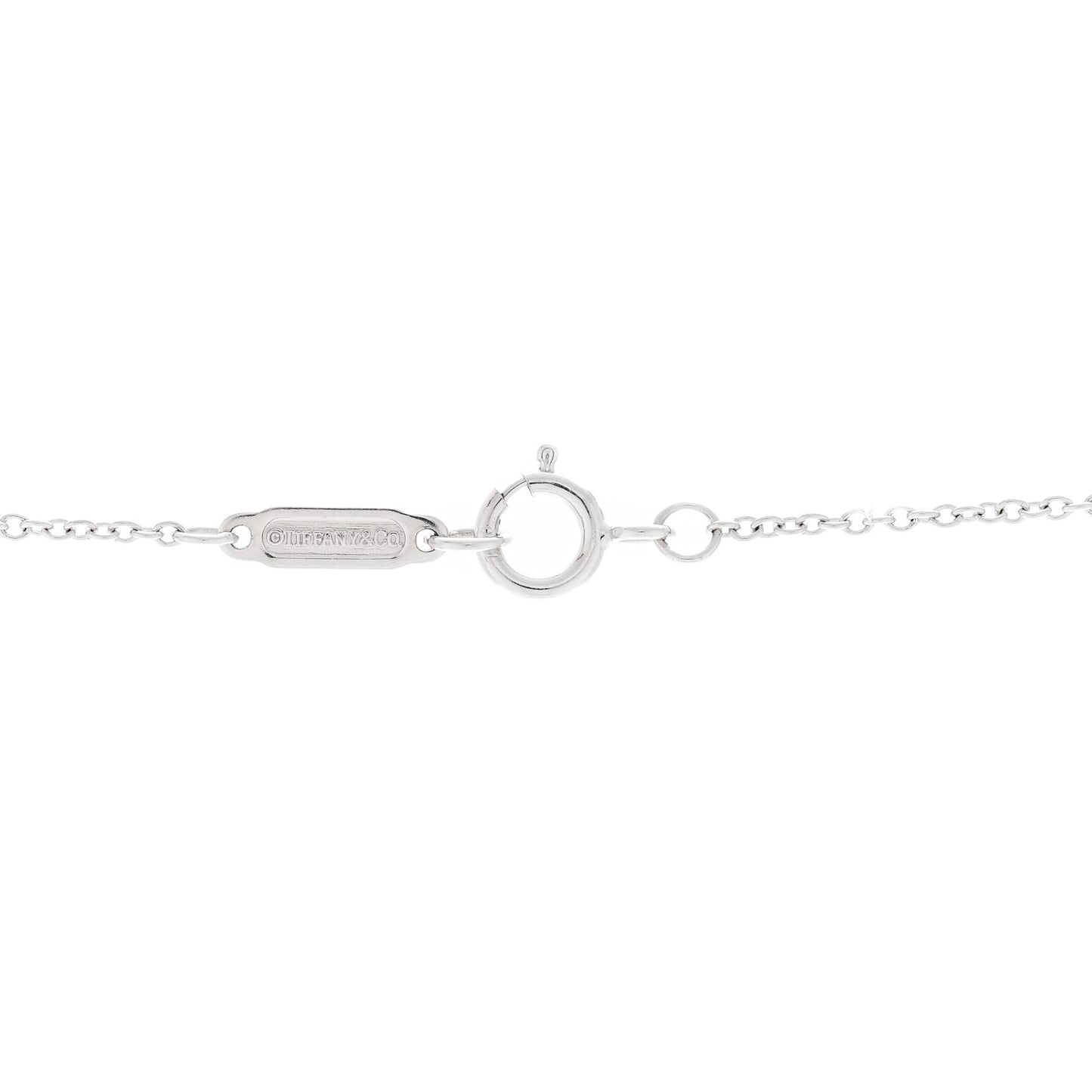 18K White Gold Diamond Bow Pave Pendant Necklace