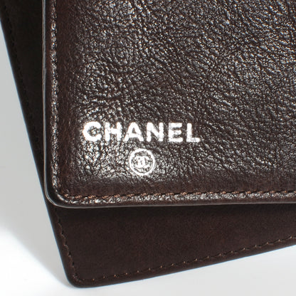 Chanel Leather CC Wallet Brown 6 of 9