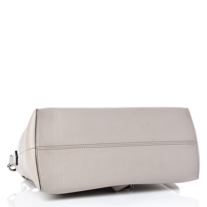 Fendi Vitello Dolce 4 Color Medium By The Way Boston Bag Grigio Polvere Arancio Multicolor 4 of 14