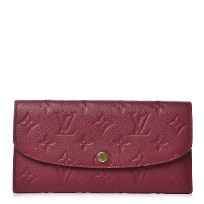 Louis Vuitton Empreinte Emilie Wallet Raisin 1 of 7