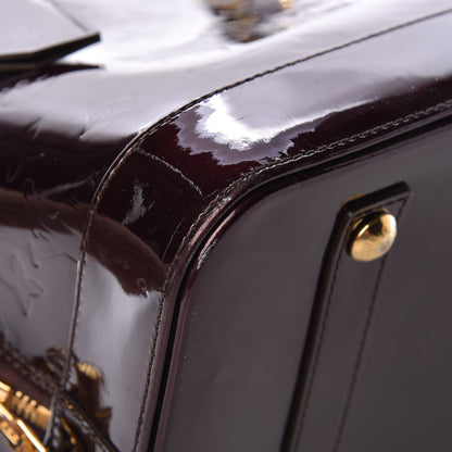 Louis Vuitton Vernis Alma GM Amarante 8 of 15