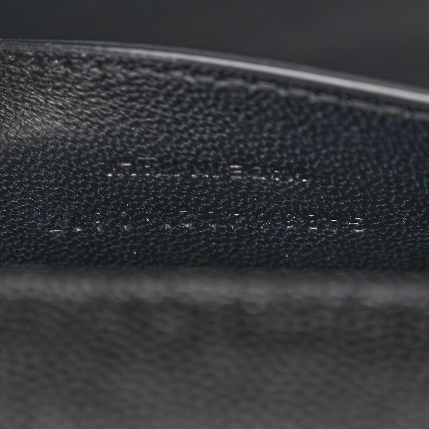 Grain De Poudre Medium Classic Monogram Kate Satchel Black