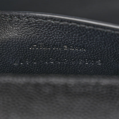 Saint Laurent Grain De Poudre Medium Classic Monogram Kate Satchel Black 7 of 11