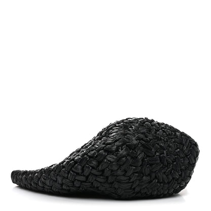 The Row Raffia Estelle Two Bag Black 4 of 9