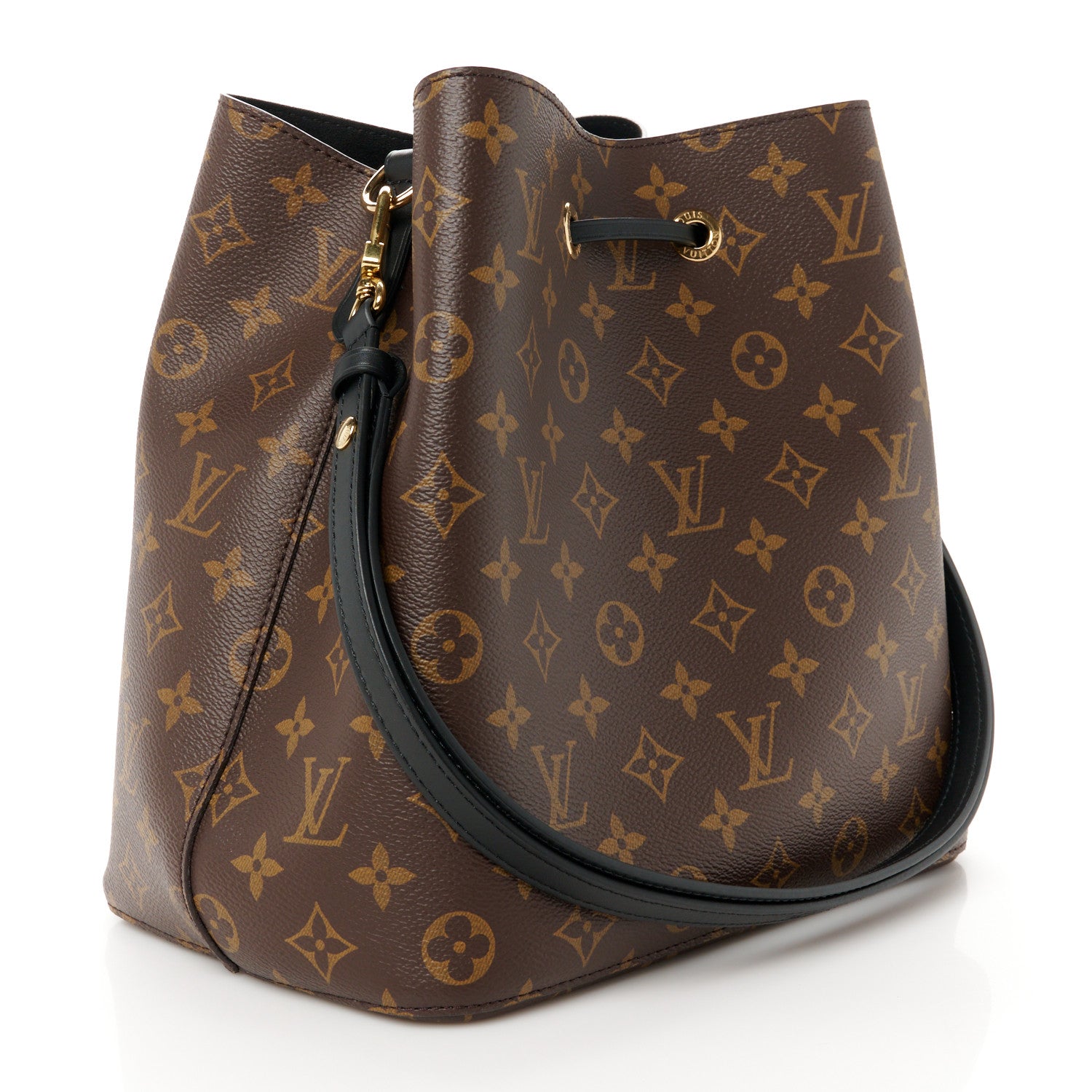 Louis Vuitton Monogram Neonoe MM Black 3 of 11