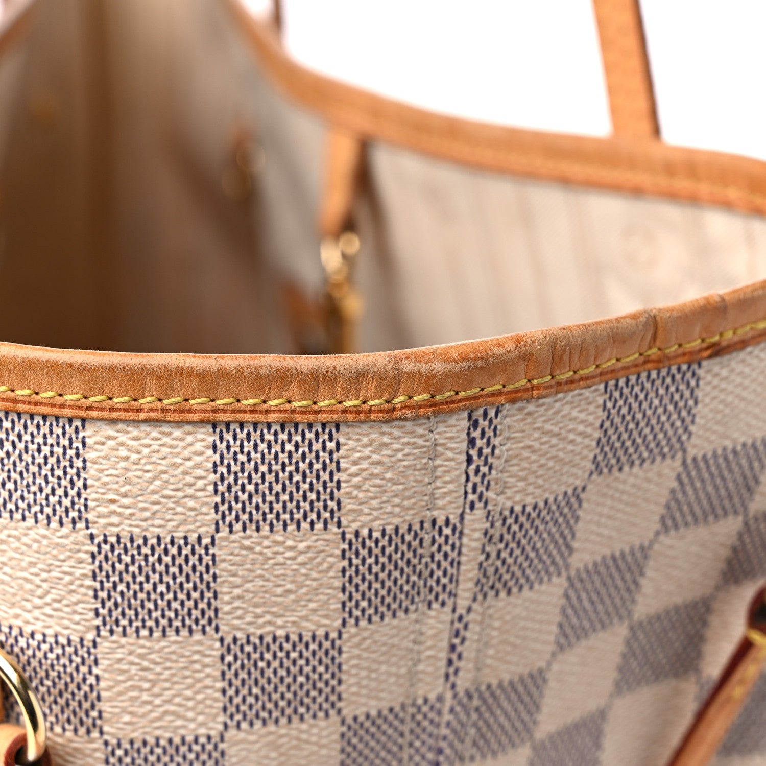 Louis Vuitton Damier Azur Neverfull MM 18 of 23