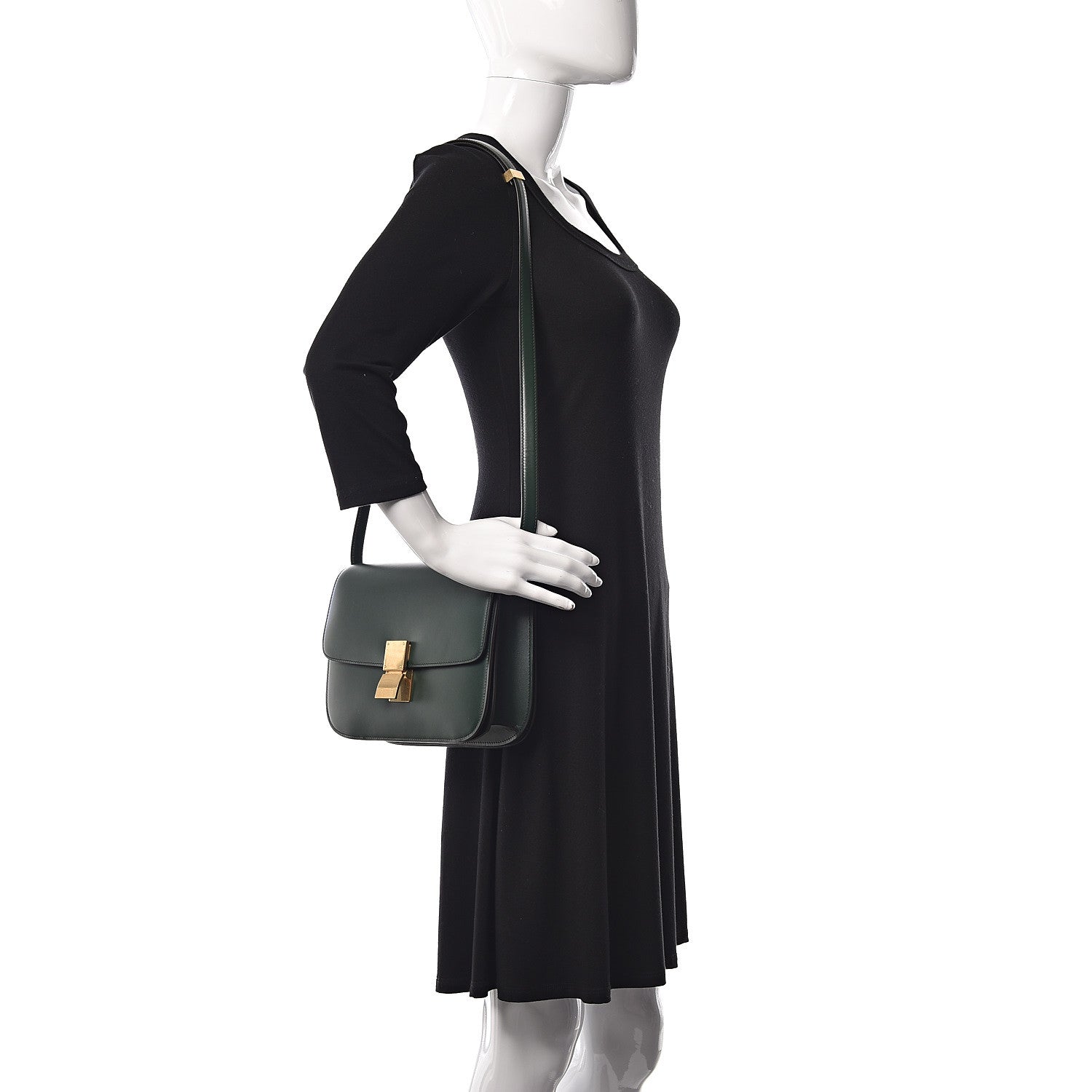 Celine Box Calfskin Classic Box Medium Flap Bag Amazone 2 of 11