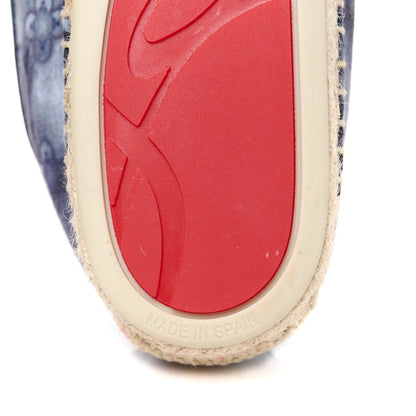 Christian Louboutin Nanou Orlato Donna Espadrilles 38 Multicolor Navy 6 of 10