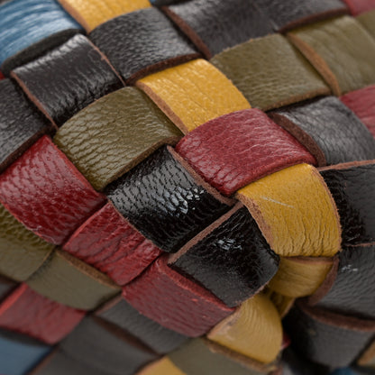 Bottega Veneta Shiny Goatskin Intrecciato Small Cabat Multicolor 13 of 13