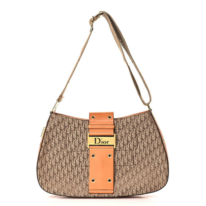 Christian Dior Calfskin Monogram Street Chic Large Columbus Ave Beige 1 of 8
