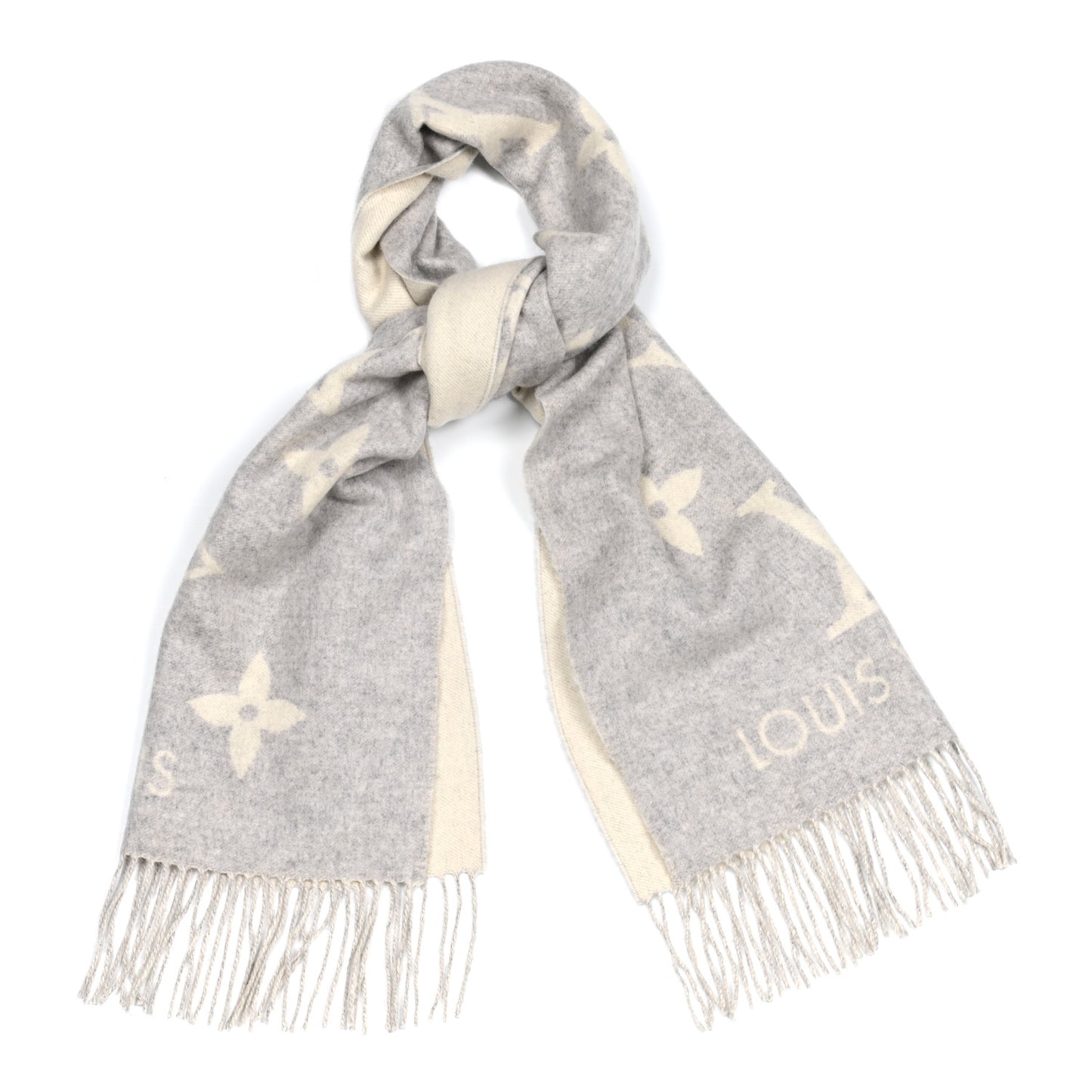 Cashmere Monogram Reykjavik Scarf