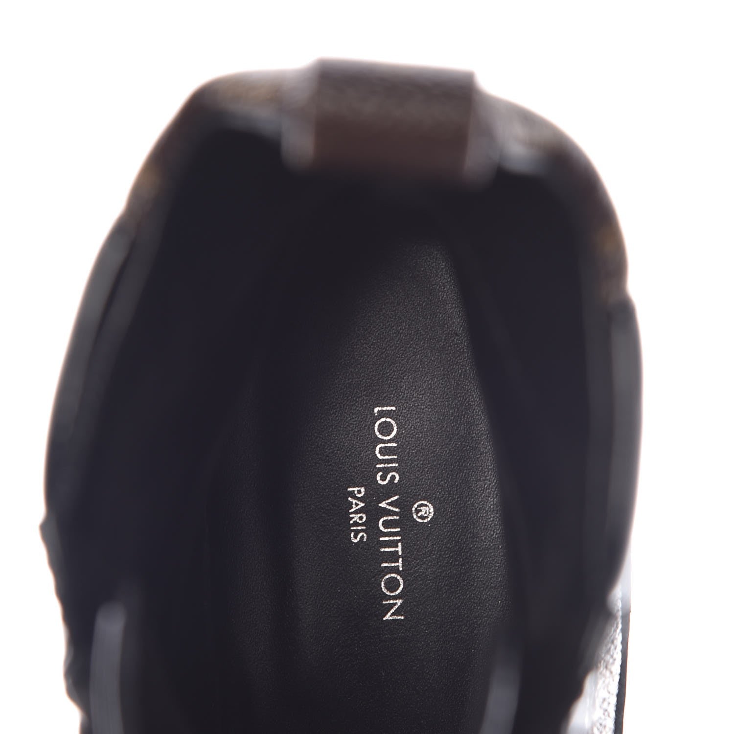 Louis Vuitton Suede Calfskin Monogram World Tour Platform Desert Boots 35 Black 7 of 8
